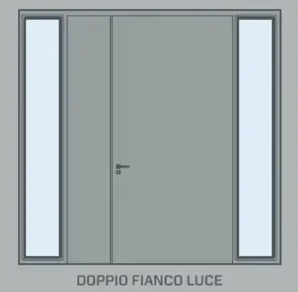 doppio fianco luce asimmetrico