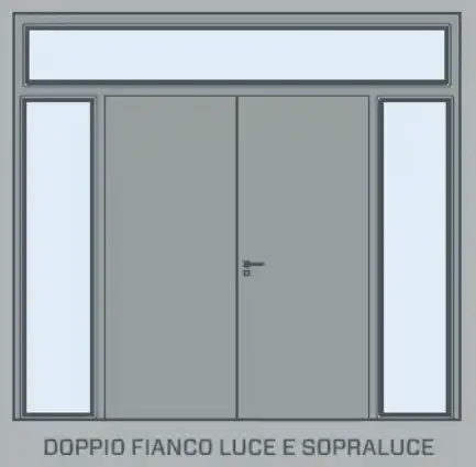 doppio fianco luce e sopraluce new